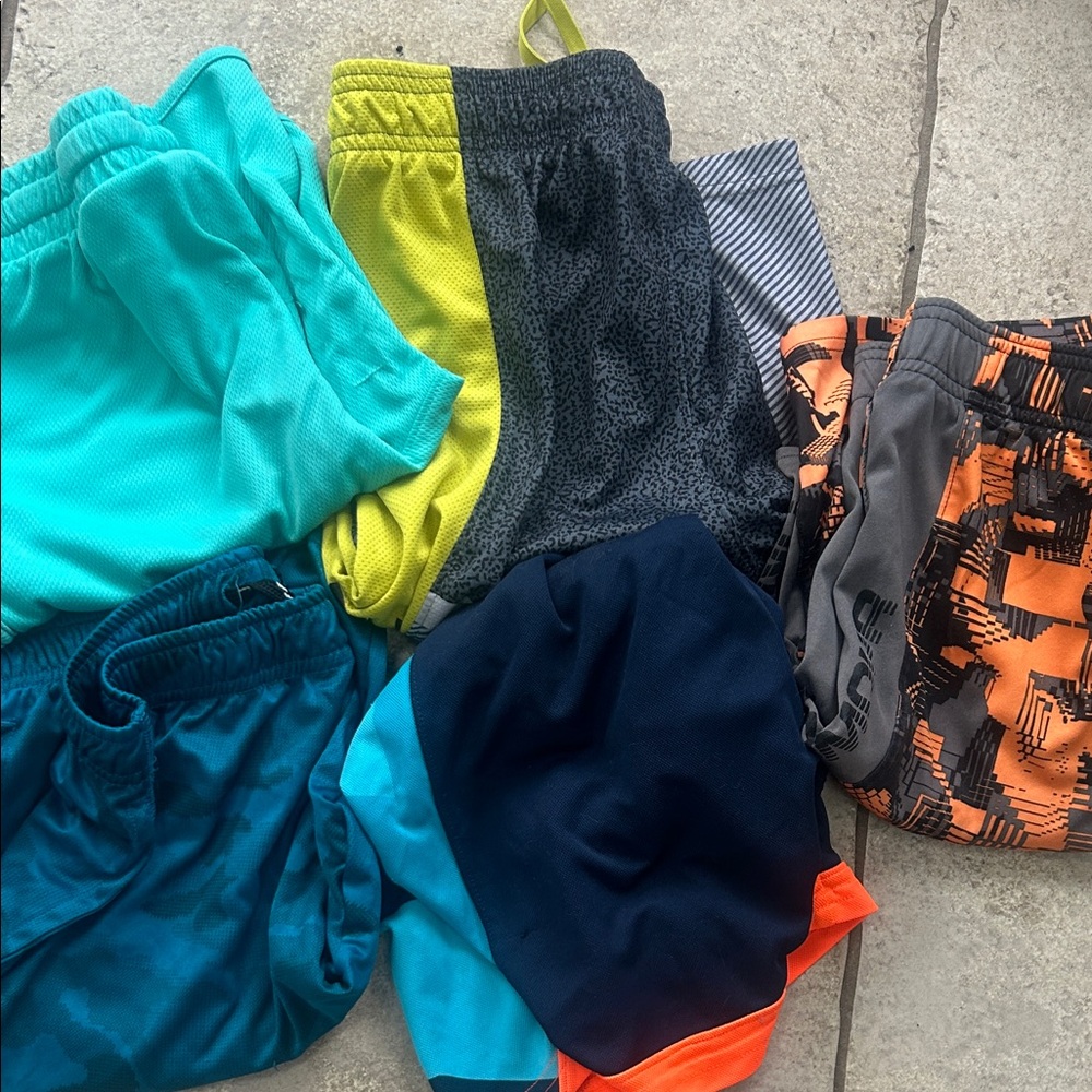 Kids Colorful Shorts Set
